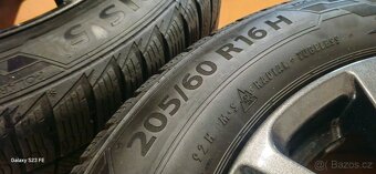 Predám zimnú sadu orig. Mazda 5x114,3 ,205/60 R16 , 7,5mm - 11