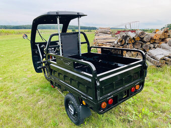 Pracovní tříkolka Leramotors G1, 1000W, cerna - 11