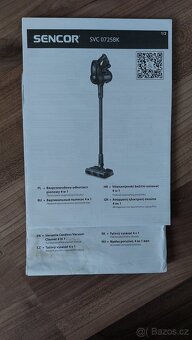 Tyčový vysavač Sencor SVC 0725BK - 11