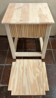 Stolička s úložným prostorem,, - 11