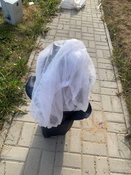 Cestovní skládací postýlka včetně vložky pro miminka - 11