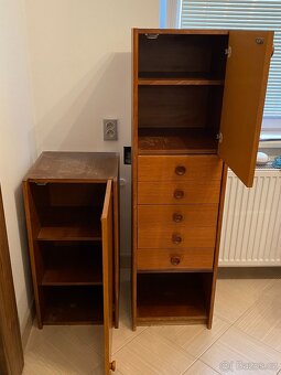 obývací stěna + sedačka + šatní skříň + knihovnička - 11