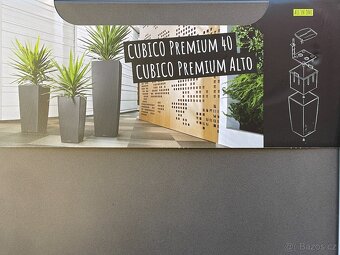 Lechuza Cubico Alto 40 Samozavlažovací květináč - 11