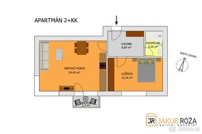 Prodej bytu 2+kk 50 m² Černý Důl - 11