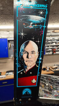 Flipper Pinball Star Trek STTNG 1992 včetně LED konverze - 11