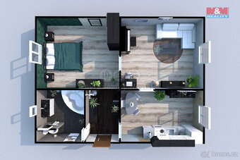 Prodej tří nájemních domů, 926 m², Kamenický Šenov - 11