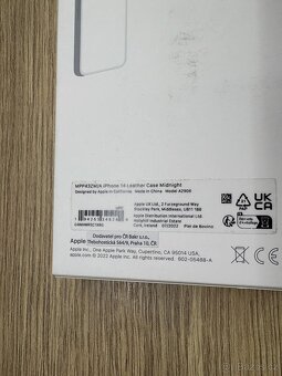 Originál Apple MagSafe kožený kryt iPhone 14 - 11