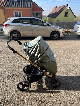 Kočárek Camarelo Belagio Mint 2v1 + autosedačka Cybex - 11