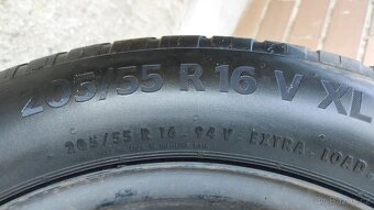 Plechové disky 6,5Jx16H2 ET50, s pneu Continental 205/55R16 - 11