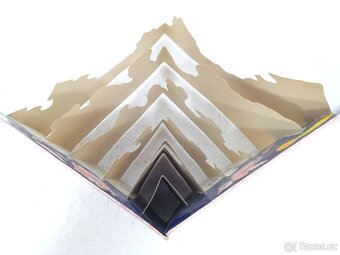 Retro velký vánoční betlém 3D - ČSSR - 11