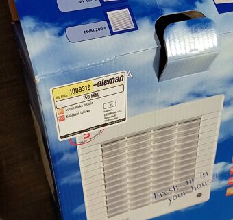 Ventilator axiální ⌀ 150 mm  se žaluzií VENTS 150 MAL - 11