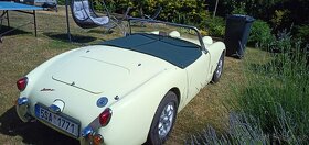 Austin Healey Sprite MK I rok výroby 1959 bílé SPZ - 11