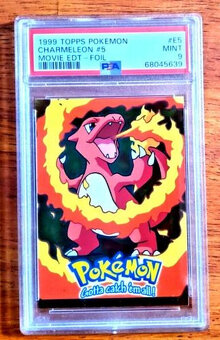 1999 Pokémon German 1st Edition Charizard Holo 4 PSA 7 - 11