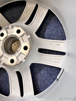 5x112 R17 originál alu disky Audi A4 - TOP STAV - 11