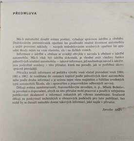 Prodám návod na údržbu a opravy aut škoda 105 a 120 - 11