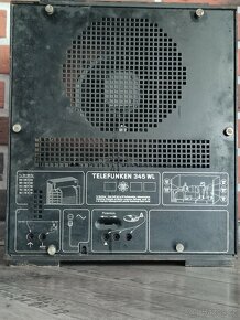 Starožitné zajímavé předválečné rádio Telefunken T345 WL - 11