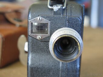 Pathé Motocamera - starožitná filmová kamera 9,5 mm cca 1935 - 11