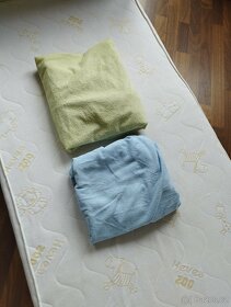 Bílá dřevěná postýlka 70x140 - 11