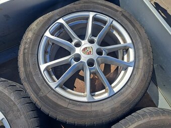 Alu kola Porsche Cayenne - Originání 18"  Zimní pneu - 11