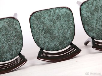 Přečalouněné retro židle SETONA, 4 kusy. - 11
