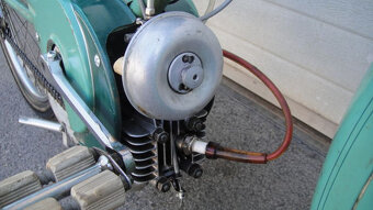Peugeot Bima 1954, motokolo, 49cm3, krásný originál - 11
