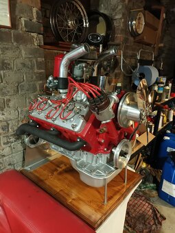 Motor Ford Vedette Flathead - dekorace - 11