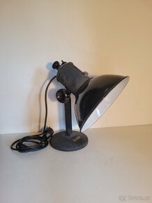 industriální lampa, lampička typ EB 11606, až 3 ks - 11