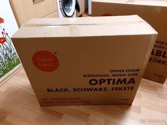 NOVÁ - Kancelářská židle OPTIMA PDH nosnost 140 kg - 11