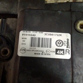 xenony vw passat b6 3C levy 2007-2010 pravy 'K' - 11