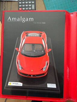 Amalgamový model Ferrari 365 GTB4 DAYTONA v měřítku 18 - 11