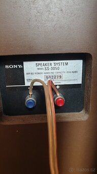 Raritní SONY HMP-70 + repro SONY SS-3050 Carbocon - 11