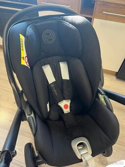 Cybex Balios S Lux Moon Black / sporťák+korba+autosedačka - 11