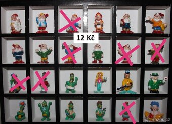 Kinder figurky 1 - 11