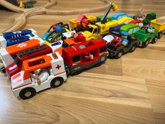 Dřevěná železnice Playtive/vláčkodráha - 11