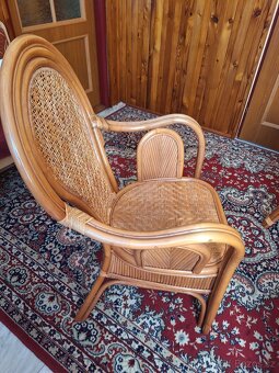 Ratanová křesla a stolek - 11