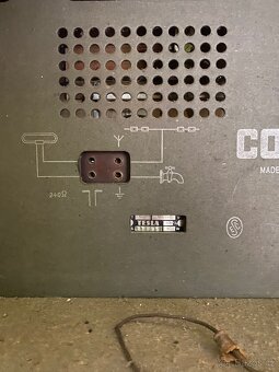 Starožitné rádio s gramofonem Tesla Copélia - 11