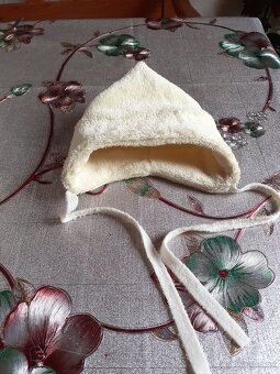 Retro  zavinovačka  ,plátěné  košilky, čepičky - 11