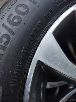 ALUkola 5x114mm pneu 215/60 R17 ContinentalQ6 - 11