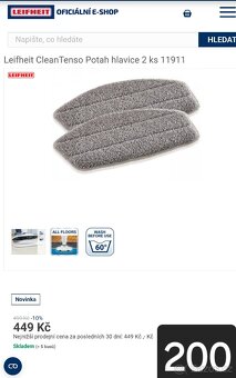 VILEDA LEIFHEIT KARCHER NASADA NAHRADA NA MOP - 11