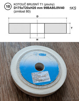 Brusné a řezací diamantové kotouče - 11