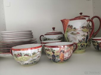 Starý Čínský porcelánový servis. - 11