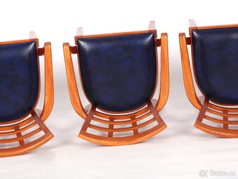 Zachovalé židle, křesílka s područkami, výroba TON, 4x. - 11