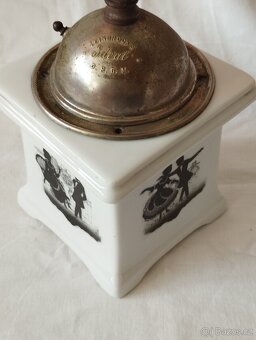 Starý porcelánový mlýnek LEINBROCK S - 11