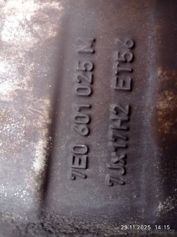 Zimní zátěžová 17" DEVONPORT ORIGINAL VW T6.1, T6, T5.1, T5 - 11