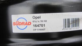 Plechové disky 5x110 R16 na Opel - 11