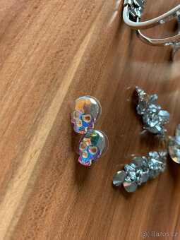 Sbírka bižuterie se Swarovski + stříbrné šperky, dětské náuš - 11