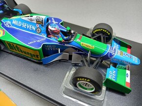 F1 BENETTON FORD B194 VÍTĚZ AUSTRÁLIE 1994 SCHUMACHER 1:18 - 11