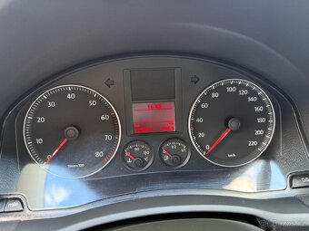 VW GolfV 1.4i 59kw 7/2007 JEN 126.340km 1.maj digi klima - 11