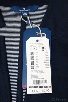 Dámské navy sako Tom Tailor vel. XS - 11