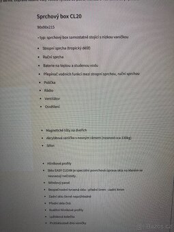 Sprchový box Sanotechnik Quick Line nový záruka - 11